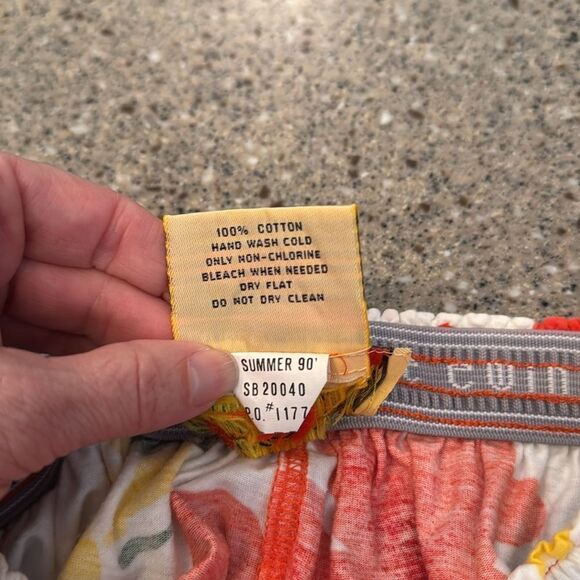 GENE EWING BIS Vintage 1990 Poppy Floral Sleeveless Top & Pants 2 Piece Set - Picture 4 of 12